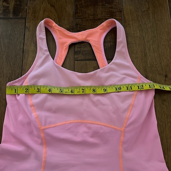 Lululemon Run Pace Pink back mash Size 6 Tank - Picture 7 of 13